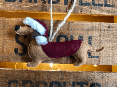 Sausage Dog Ornaments – Dachshund gift ideas