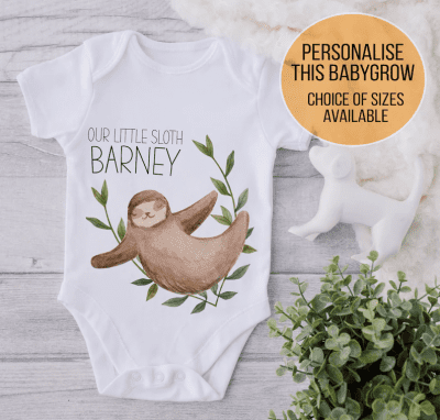 Sloth Infant Clothes – Sloth presents for babies