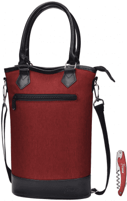Stylish Insulated Wine Cooler Bag – Practical and Stylish gift idea for wine lovers