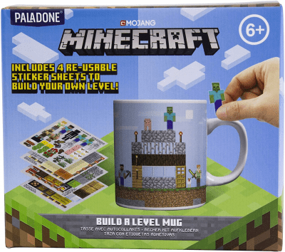 Build a Level Minecraft Cup – Gamer Mugs