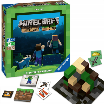 Builders and Biomes Strategy Game – Minecraft gifts UK
