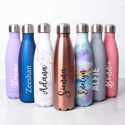 Customised Water Bottle – Personalised yoga gifts UK