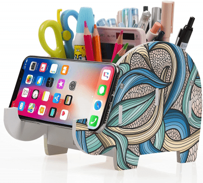 Desk Caddy with Phone Holder – New teacher gifts UK for the classroom