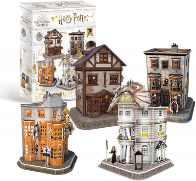 Diagon Alley 3D Puzzle – Gifts for Harry Potter fans of all ages