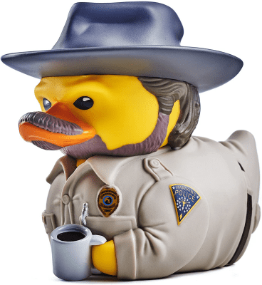 Jim Hopper Duck Figurine – Collectible Stranger Things gifts UK