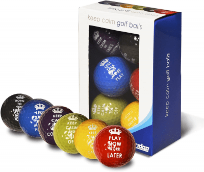 Keep Calm Golf Balls – Cheap golf gifts