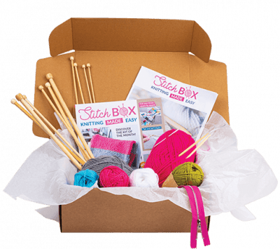 Stitch Box Knitting Subscription Box – Fun subscription box gift for knitters in the UK