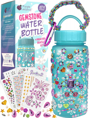 Decorate a Water Bottle – Crafty gift for a 9 year old girl
